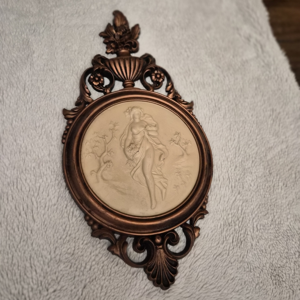 Two Vintage Wall Plaques